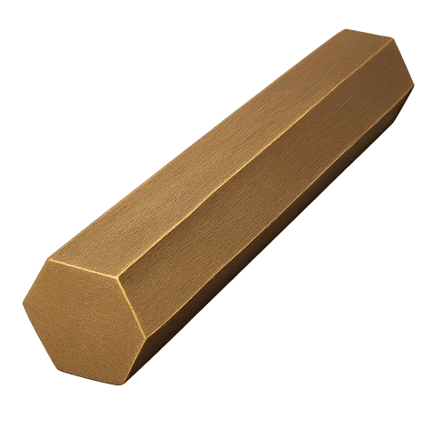 Шестигранник бронзовый 19 мм БрАЖ9-4